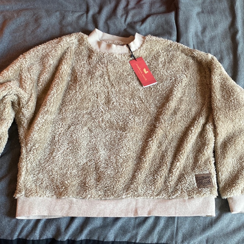 Tan southern marsh sweater
